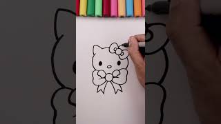 How To Draw Hello Kitty Christmas
