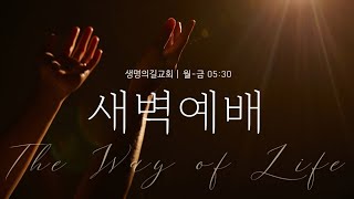 생명의길교회 새벽예배 [생명의삶 /요 6:60-71]