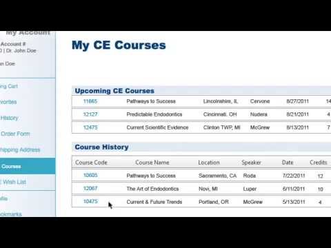 Managing Dental Continuing Education Credits Managing Dental Continuing Education Credits