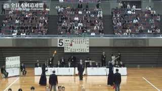 SAGA vs OSAKA -The 63rd All Japan Interprefecture Kendo Championship 2015 Semifinal