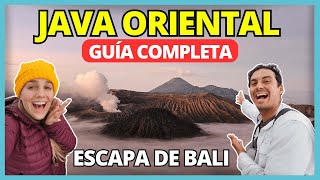 东爪哇 🌋 如何游览东爪哇及必看景点：布罗莫火山、Tumpak Sewu瀑布、宜珍火山，印度尼西亚 （附中文字幕）