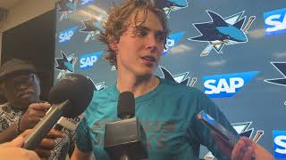 Smith on Playing Against Cutter Gauthier, Why He's Getting More Comfortable With NHL Pace