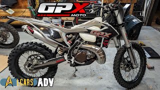 New GPX tse300R 1st start!