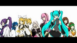 【9 Vocaloid 】Existence Imaginaton【Sub Esp + Romaji】