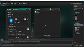 GMS2 Tutorial Asteroids Part 05 Thrust Effect
