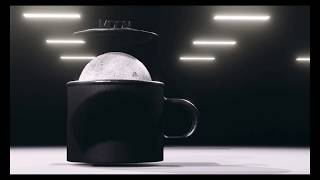 AstroReality Moon Mug - Ignite Your Night with Espresso