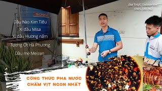 Công thức pha nước chấm vịt ngon và chuẩn nhất | Vịt quay xích | phần 1