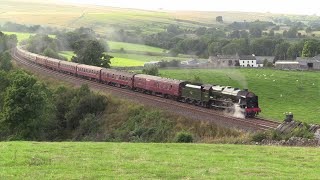 LMS 46115 Scots Guardsman Battles a Steam Leak on the Dalesman 2/9/21.