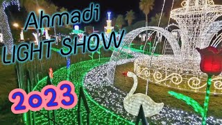 Kuwait Ahmadi light show 2023 | Kuwait Hala February Celebrations 2023