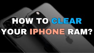 How to clear an iPhone ram | iOS 14 and iOS 15