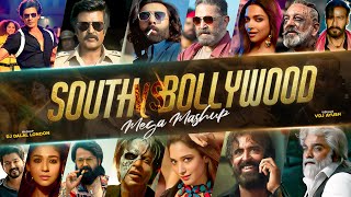 South Vs Bollywood Mega Mashup | VDJ Ayush | DJ Dalal London | South Indian Songs | 2024 New Mashup