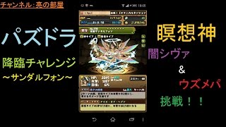 【パズドラ】降臨チャレンジ！瞑想神に挑む！！