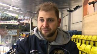 Ned Lukacevic - Post Match Interview (Edinburgh Capitals)