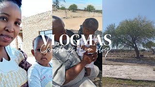 CHRISTMAS EVE AT THE VILLAGE | VLOGMAS EPISODE 23 | South African youtuber