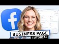 Facebook Business Page Tutorial for Beginners | The ULTIMATE Tutorial (Fast & Easy)