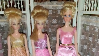 Vintage Growing Pretty Hair Barbie and Francie doll