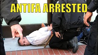 [4K] #Antifa Arrested @ Justice for Kate March in SF