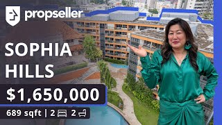 Luxurious Dual-Key 2-BR Condo Near Dhoby Ghaut MRT - Sophia Hills