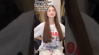 Bagong hair Extension ni Fyangie #jmfyang #fyangsmith