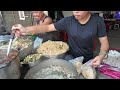 50 year old store fried noodles pork bone broth free soup 骨仔肉湯 炒麵 大麵羹還可以免費加湯 taiwanese street food