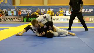 Kick legdrag pass   Keenan Cornelius vs Paulo Miyao 2013 European Championships