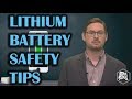 5 Lithium Battery Safety Tips