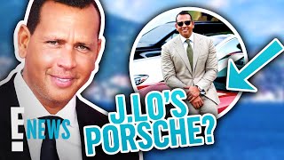 Alex Rodriguez Poses With Porsche He Gifted Jennifer Lopez | E! News