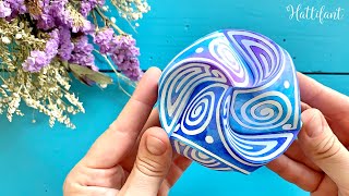 Hattifant | ORIGINAL Triskele Paper Globe Bundle - No4 - Spirals - Tutorial