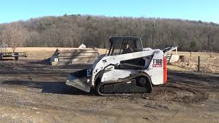 2008 BOBCAT T180 TRACK SKID STEER WITH NEW BUCKET