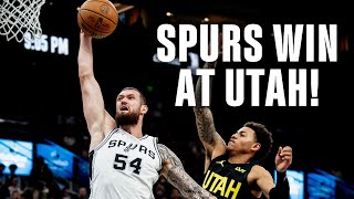 Spurs HALLOWEEN WIN At Utah! | 10.31.24