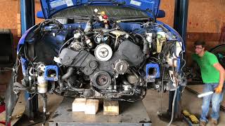 2.7 Audi Engine Removal!