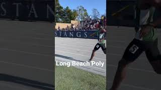 Long Beach Poly High boys 4x400m relay #shorts