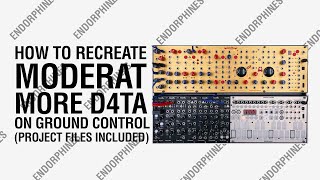 How to make @ModeratOfficial -- MORE D4TA using GROUND CONTROL and SHUTTLE SYSTEM (w/project files)