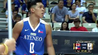 ATENEO U Philippines vs 3D Global Sports Canada (William Jones Cup 2018)