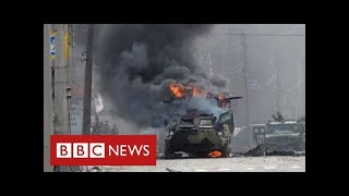 Россия использует ЗАПРЕЩЕННОЕ ОРУЖИЕ на Украине | Зарубежные новости на русском |  BBC News