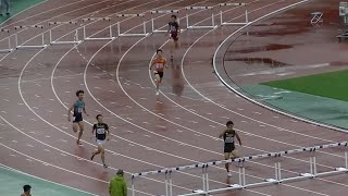 20240714福岡県国スポ陸上選考会 高校男子A400mH決勝