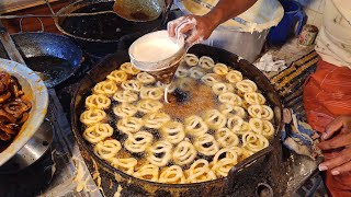 Jalebi | Jalebi Making | Crispy Jalebi at Indian Street Food | Oldest Street Food In India