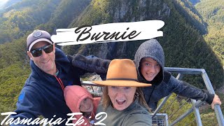 Tasmania Aussie Road Trip Family / Burnie / Leven Canyon / Penguins / Guide Falls