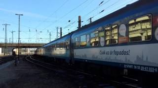 Torontál InterCity indul Budapest Nyugati Pályaudvarról