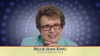 Great Americans - Billie Jean King, Full Program