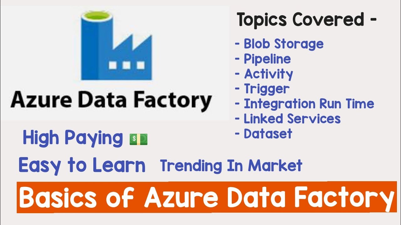 Azure Data Factory | Basics | Tutorial For Beginners | Azure Data ...