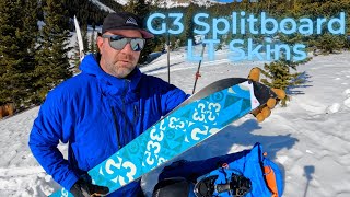 G3 Splitboard LT Glide Skins - The Lightest and Most Packable G3 Splitboard Skins Yet