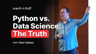 Python for SEO vs Data Science for SEO: Learning Approaches - Elias Dabbas | SnS Antalya 2025
