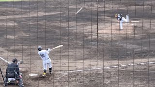 阿部慎之助ばりの🔥ホークス渡邉陸•豪快ホームラン🔥チーム1号⚾️正捕手争いへ打でアピール⚾️2025.2.15⚾️ホークス紅白戦より