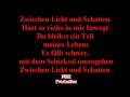 unheilig zwischen licht und schatten lyrics