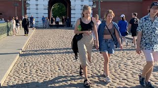 Russian , Walking Saint Petersburg  | Россия,Санкт-Петербург : Петропавловская крепость 🇷🇺