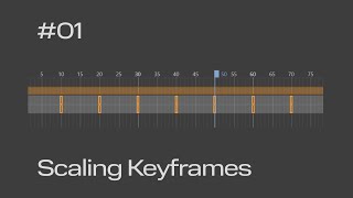 Cinema 4D Quick Tip #01 - Scaling Keyframes