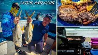 JACK CREVALLE CATCH AND COOK | TYRICO BAY | NORTH COAST TRINIDAD