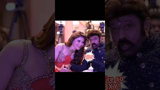 Nandamuri Balakrishna passing compliment to Urvashi Rautela❤️🔥on premiere night of Daaku Maharaaj