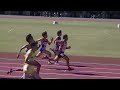 20151012中部陸協記録会男子100ｍ27組